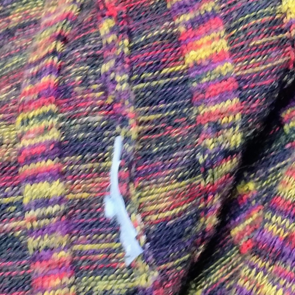 Cable & Gauge women Knit XL Open Front Duster Cardigan Sweater Knit Multicolor - Picture 6 of 10